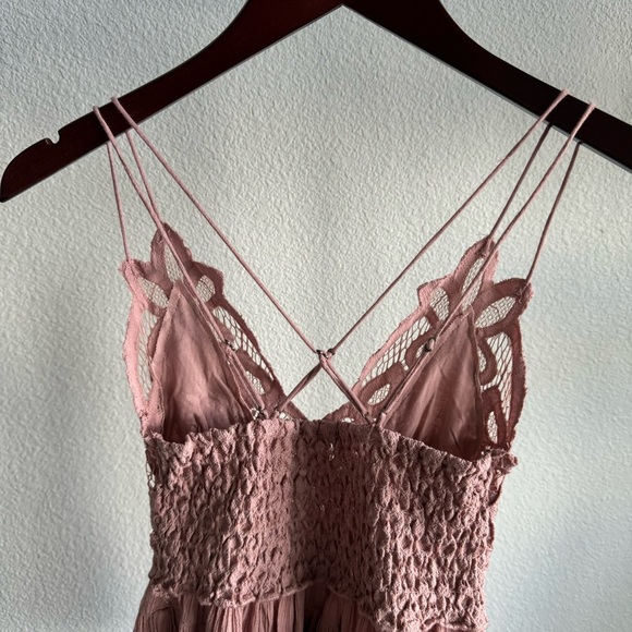 Free People Dusty Mauve Adella Cami Top Size XS NWT - Picture 12 of 14